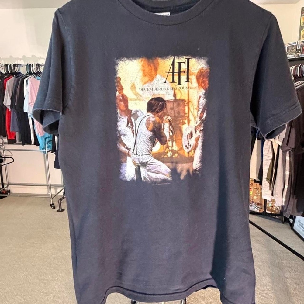 Y2K 2006 AFI December Underground Band Tee with graphic Size M